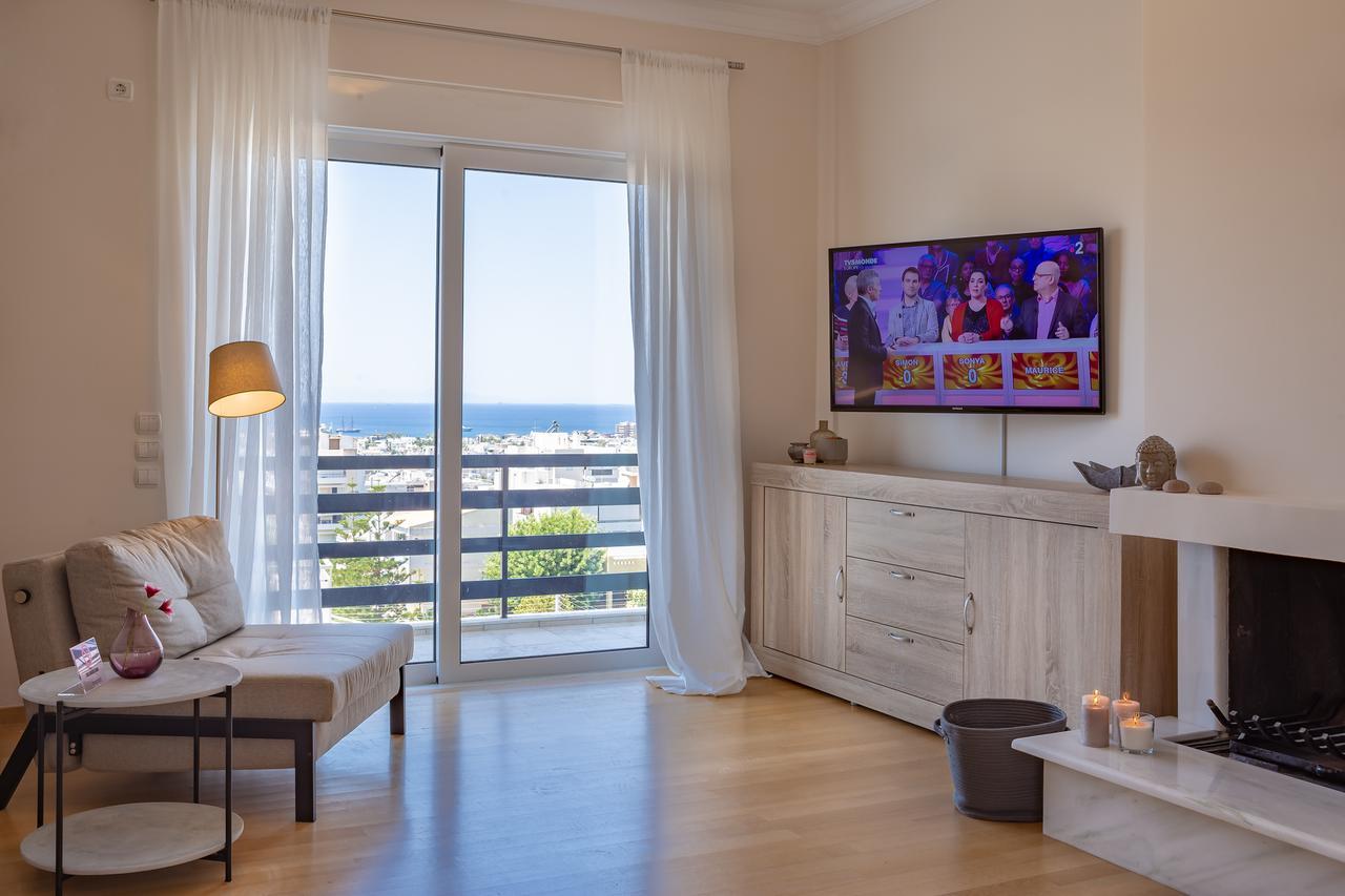 Rhea - Glyfada Sea View Apartment Athene Buitenkant foto