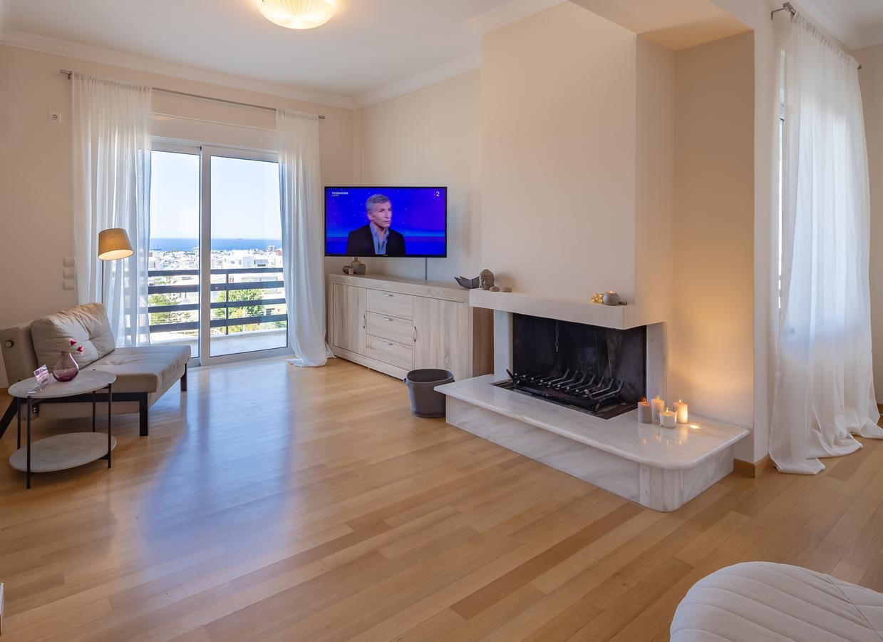 Rhea - Glyfada Sea View Apartment Athene Buitenkant foto